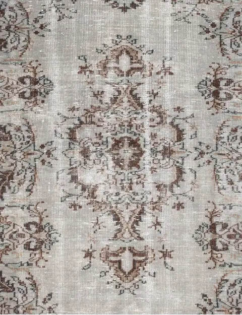Harmaa Turkki vintage matot 200 x 142 cm - view 3