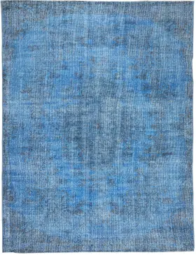 Bleu Turc Tapis vintage 279 x 165 cm