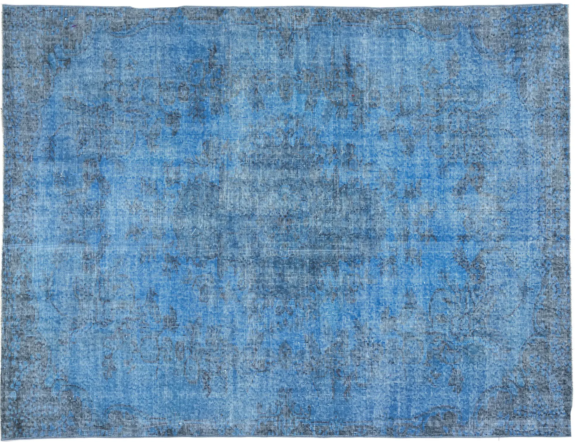 Bleu Turc Tapis vintage 279 x 165 cm - Tapis fait main unique