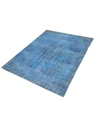 Bleu Turc Tapis vintage 279 x 165 cm - view 1
