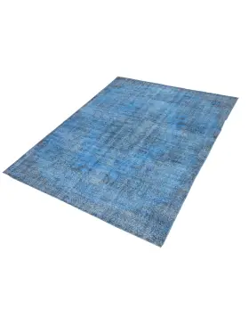 Bleu Turc Tapis vintage 279 x 165 cm - view 1