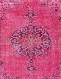 Pinkki Turkki vintage matot 210 x 125 cm - view 3