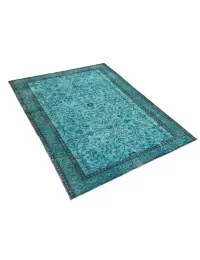 Turchese Turco Tappeto vintage 200 x 112 cm - view 2