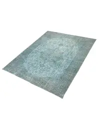 Bleu Turc Tapis vintage 286 x 202 cm - view 1