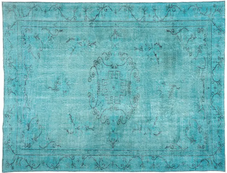 Turchese Turco Tappeto vintage 284 x 182 cm