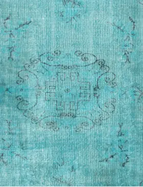 Turchese Turco Tappeto vintage 284 x 182 cm - view 3
