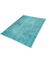 Turchese Turco Tappeto vintage 284 x 182 cm - view 1