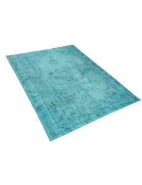 Turchese Turco Tappeto vintage 284 x 182 cm - view 2