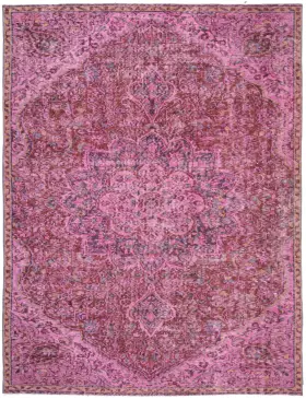 Pink Turkey Vintage Carpet 260 x 154 cm