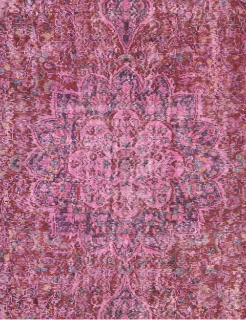 Pinkki Turkki vintage matot 260 x 154 cm - view 3