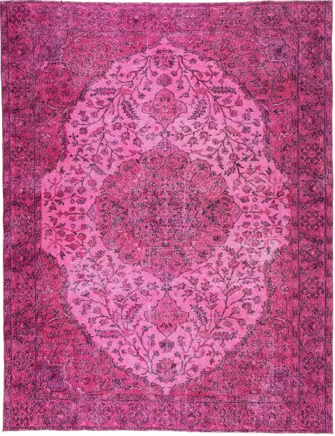 Pinkki Turkki vintage matot 290 x 204 cm