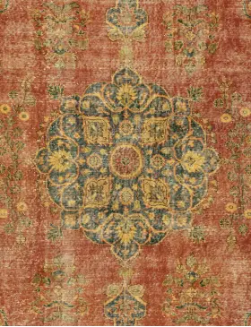Giallo Turco Tappeto vintage 312 x 216 cm - view 3