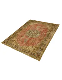 Jaune Turc Tapis vintage 312 x 216 cm - view 1