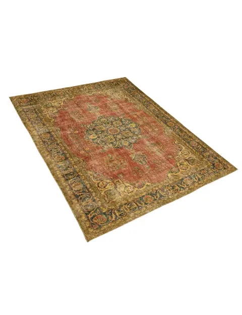 Jaune Turc Tapis vintage 312 x 216 cm - view 2
