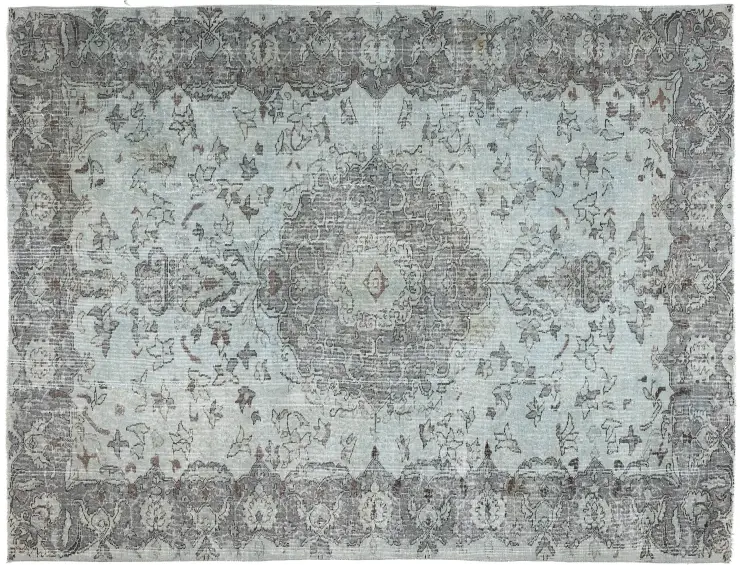 Blu Turco Tappeto vintage 288 x 195 cm
