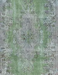 Vert Turc Tapis vintage 274 x 162 cm - view 3