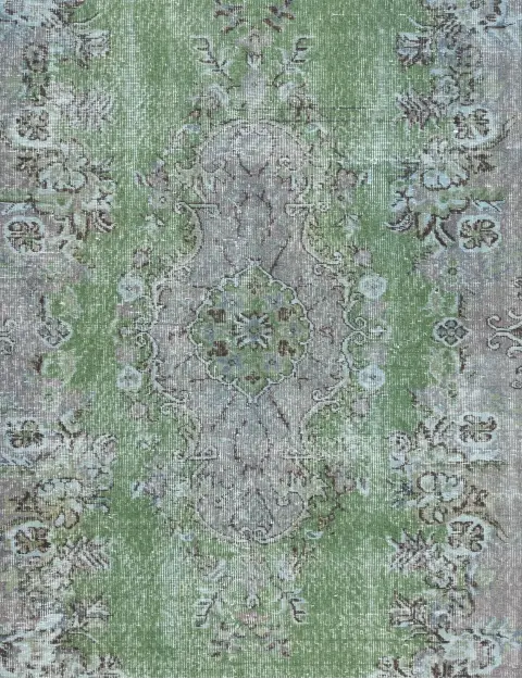 Vert Turc Tapis vintage 274 x 162 cm - view 3