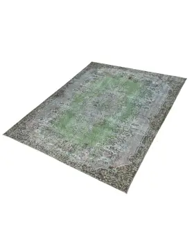 Verde Turco Tappeto vintage 274 x 162 cm - view 1