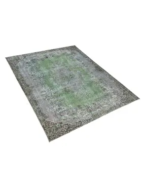 Verde Turco Tappeto vintage 274 x 162 cm - view 2