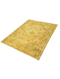 Giallo Turco Tappeto vintage 227 x 141 cm - view 1