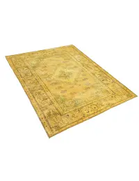 Giallo Turco Tappeto vintage 227 x 141 cm - view 2