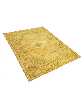 Giallo Turco Tappeto vintage 227 x 141 cm - view 2