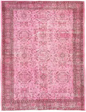 Rose Turc Tapis vintage 202 x 122 cm