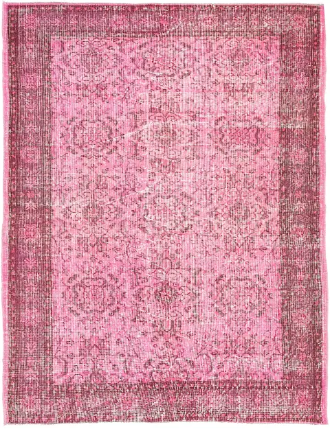 Pinkki Turkki vintage matot 202 x 122 cm