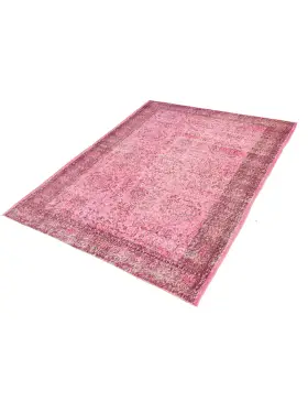 Rose Turc Tapis vintage 202 x 122 cm - view 1
