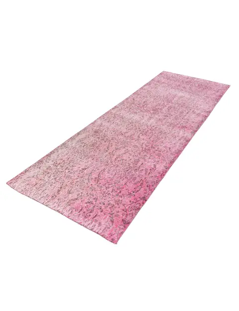 Rosa Turquía Alfombra vintage 188 x 83 cm - view 1