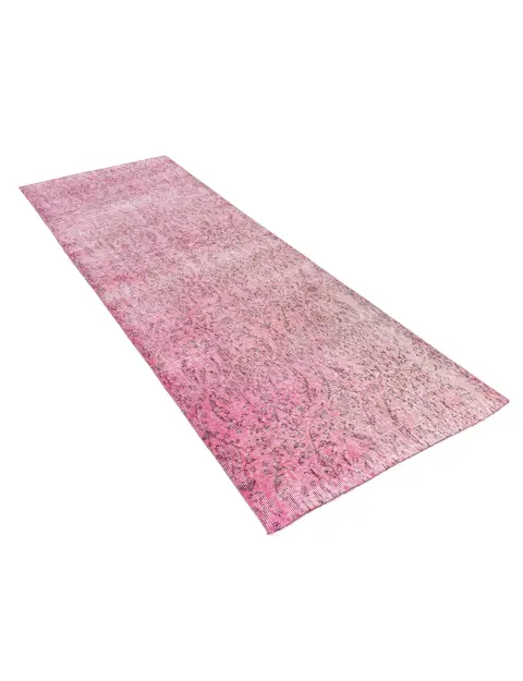 Rosa Turquía Alfombra vintage 188 x 83 cm - view 2