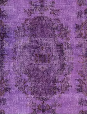 Lila Türkei Vintage Teppich 323 x 200 cm - view 3