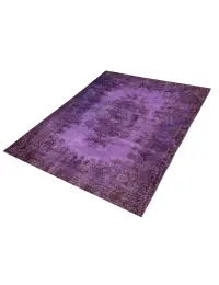 Lila Türkei Vintage Teppich 323 x 200 cm - view 1