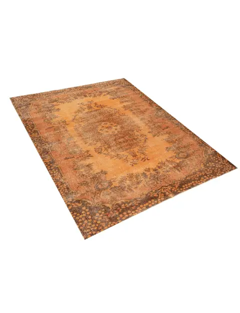 Orange Türkei Vintage Teppich 210 x 113 cm - view 2