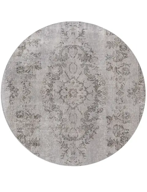 Harmaa Turkki vintage matot 160 x 160 cm