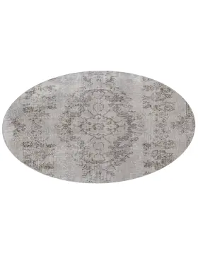 Grise Turc Tapis vintage 160 x 160 cm - view 1