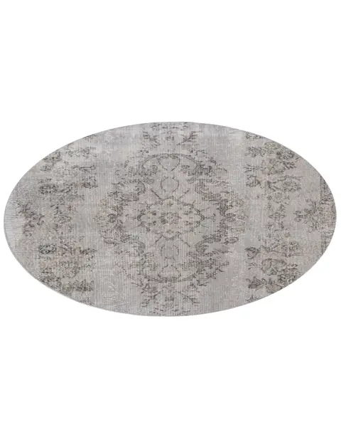 Harmaa Turkki vintage matot 160 x 160 cm - view 1