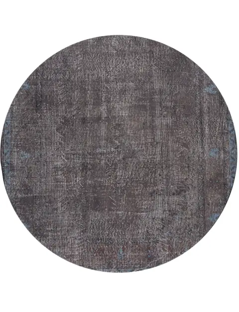 Musta Turkki vintage matot 185 x 185 cm