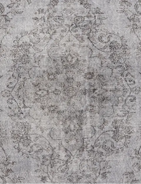 Harmaa Turkki vintage matot 184 x 184 cm - view 3