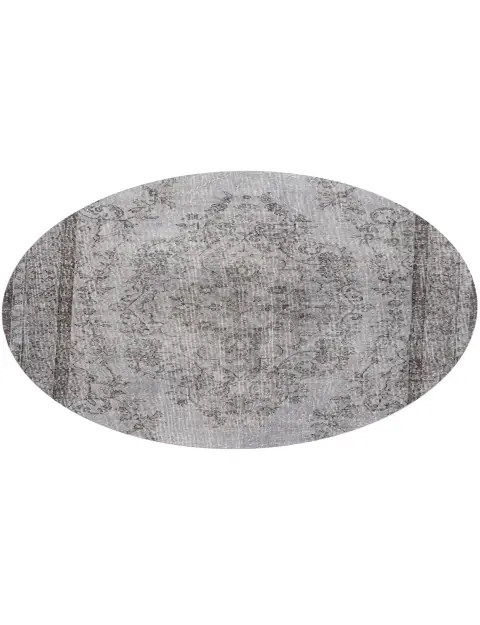Harmaa Turkki vintage matot 184 x 184 cm - view 1