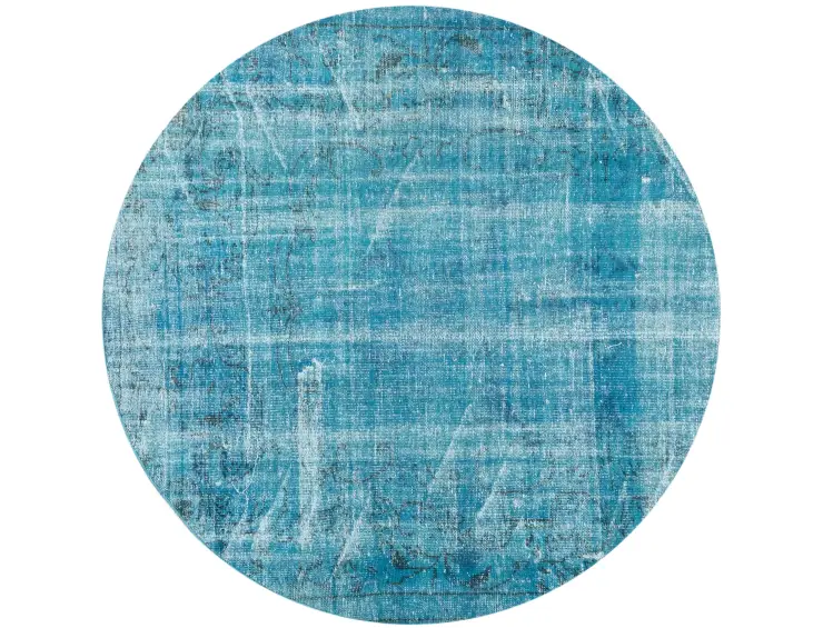 Turkoosi Turkki vintage matot 180 x 180 cm