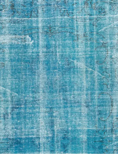 Turkoosi Turkki vintage matot 180 x 180 cm - view 3