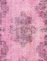 Rosa Turco Tappeto vintage 250 x 170 cm - view 3