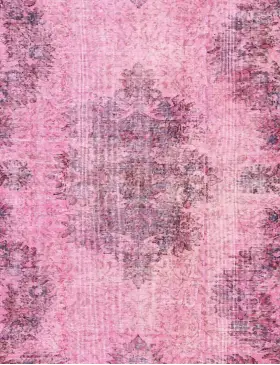 Rosa Turco Tappeto vintage 250 x 170 cm - view 3