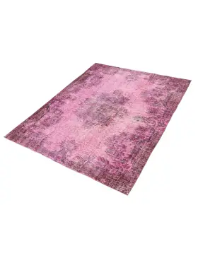 Rosa Turco Tappeto vintage 250 x 170 cm - view 1
