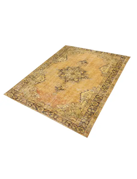 Jaune Turc Tapis vintage 266 x 172 cm - view 1