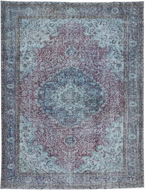 Turkoise Turkey Vintage Carpet 302 x 173 cm