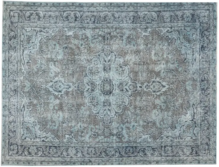 Turkoosi Turkki vintage matot 293 x 169 cm