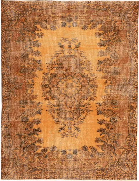 Oransje Tyrkia vintage teppe 270 x 170 cm