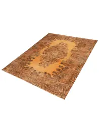 Orange Turkiet vintage matta 270 x 170 cm - view 1
